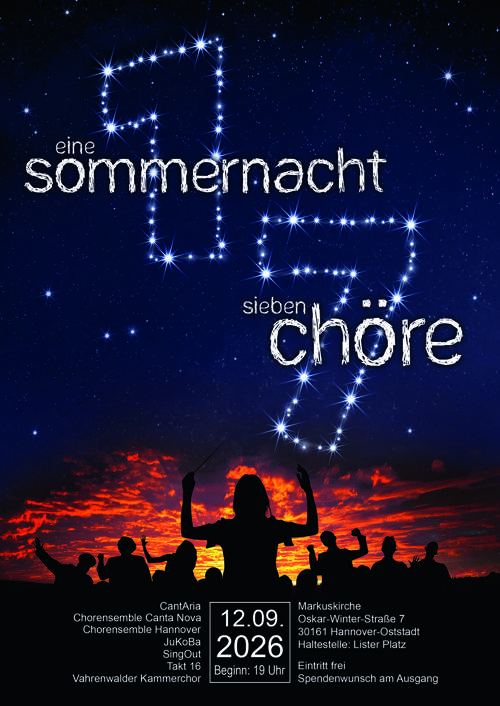 Konzertplakat